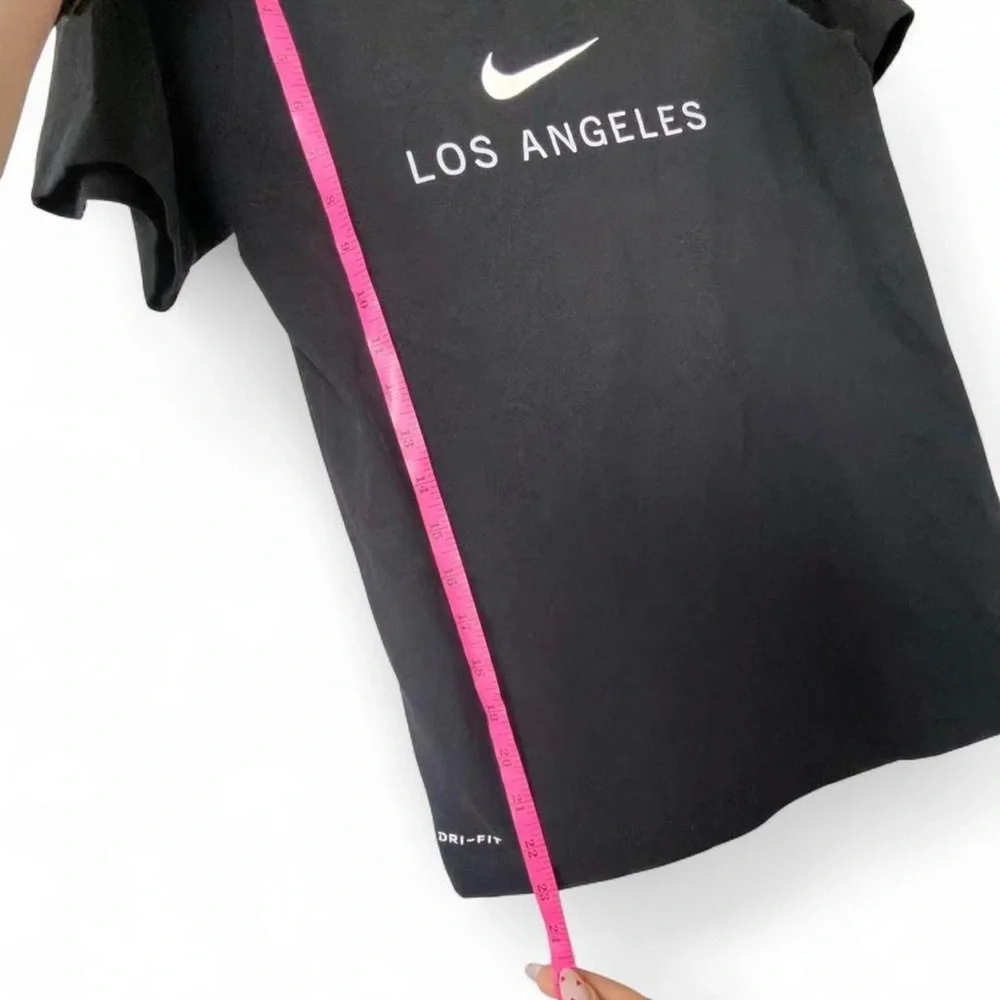 Nike Los Angeles Dri-FIT Swoosh T-Shirt Black Youth Large L Women’s XS/S